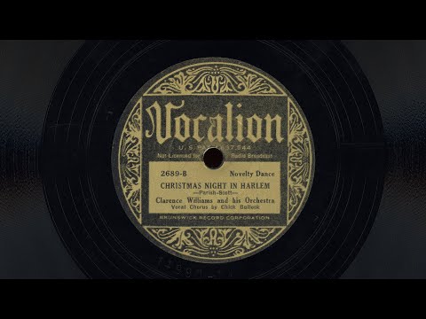 “Christmas Night in Harlem” – Clarence Williams and his Orchestra (1934)