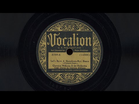 “Let’s Have a Showdown” – Clarence Williams & his Orchestra (1934)
