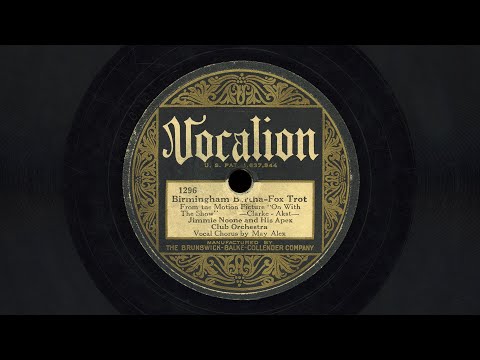“Birmingham Bertha” – Jimmie Noone and his Apex Club Orchestra (1929) w/ May Alix