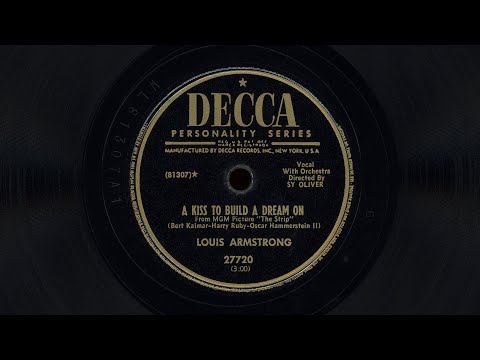 “A Kiss to Build a Dream On” – Louis Armstrong (1951) 🎺 Original 78 rpm Single 🎺