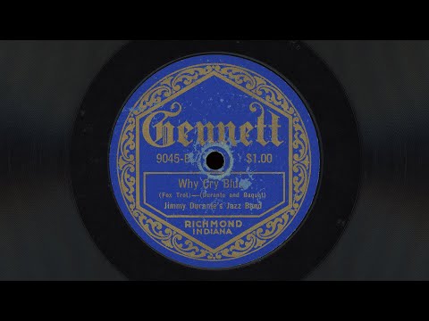 “Why Cry Blues” – Jimmy Durante’s Jazz Band (1920)