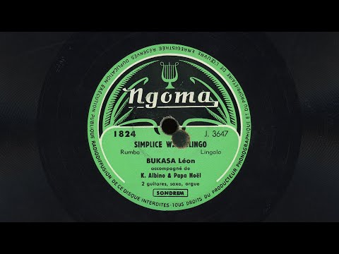 “Simplice Wa Bolingo” – Léon Bukasa w/ Papa Noël, Albino Kalombo (1957)