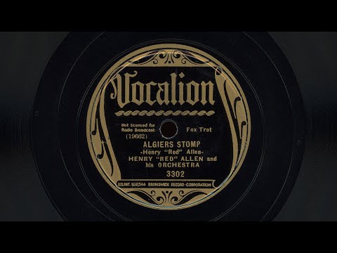 “Algiers Stomp” – Henry “Red” Allen and his Orchestra (1936)