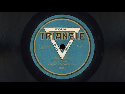 “Lots O’ Mama” – Midway Dance Orchestra (1923)
