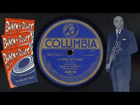 “A Bunch of Blues” – Handy’s Orchestra (1917)