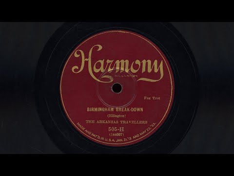 “Birmingham Breakdown” – The Arkansas Travelers (1927) f/ Red Nichols and Miff Mole
