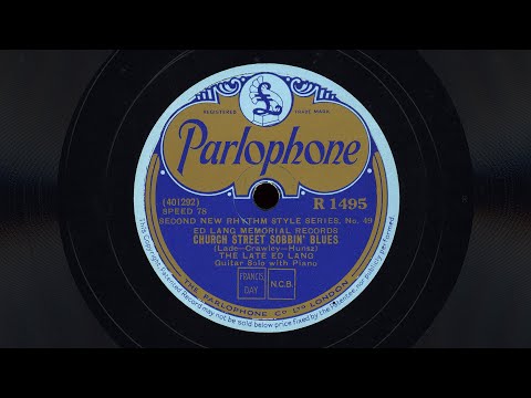 “Church Street Sobbin’ Blues” – Eddie Lang (1928)