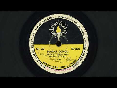 “Namai Ocholi” – Henry Misango (c. 1966) Kenyan Omutibo Guitar