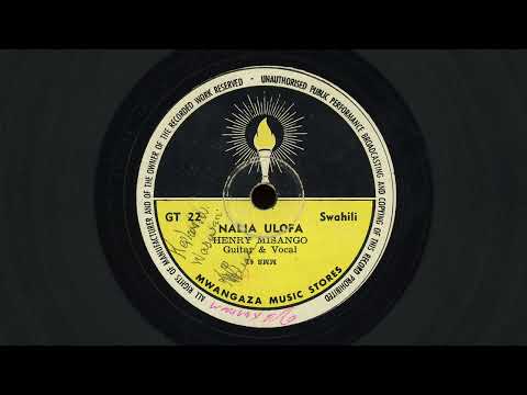 “Nalia Ulofa” – Henry Misango (c. 1966) Kenyan Omutibo Guitar