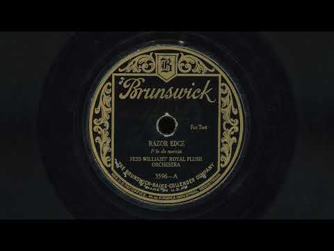 “Razor Edge” – Fess Williams’ Royal Flush Orchestra (1927)