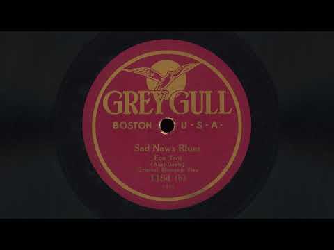 “Sad News Blues” – Original Memphis Five (1923)