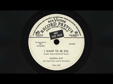“I Want to be Evil” – Eartha Kitt (1953)