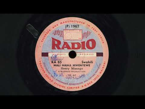 “Mali Haina Mwenyewe” – Henry Misango (1967) 🇰🇪 Kenyan Omutibo Guitar