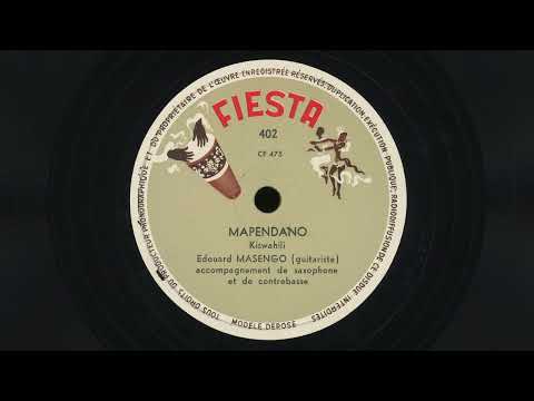 “Mapendano” – Edouard Masengo (1950s) Congolese guitarist