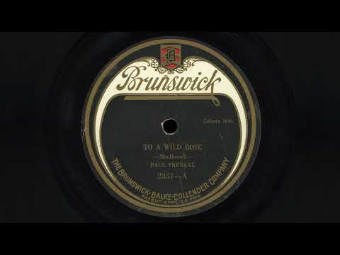 “To a Wild Rose” – Paul Frenkel (1922) – Beautiful Celesta Solo