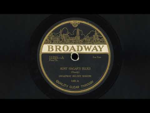 “Aunt Hagar’s Blues” – Broadway Melody Makers (1923)