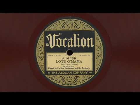“Lots O’ Mama” – Fletcher Henderson and his Orchestra (1924)