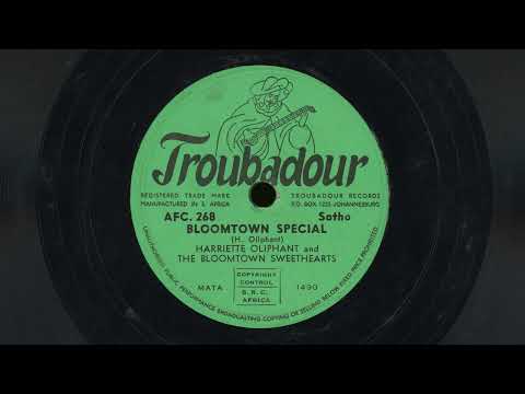 “Bloomtown Special” – Harriette Oliphant and the Bloomtown Sweethearts (c. 1956)