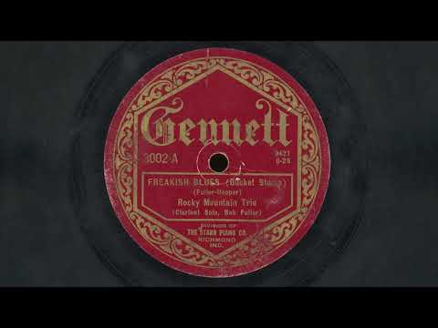 “Freakish Blues (Bucket Stomp)” – Rocky Mountain Trio (1925)