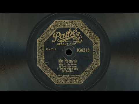“Me Neenyah” – Fletcher Henderson and his Orchestra f/ Louis Armstrong (1925)
