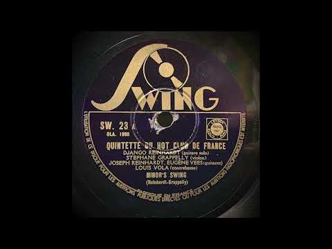 “Minor Swing” – Quintette Du Hot Club De France featuring Django Reinhardt (1937)