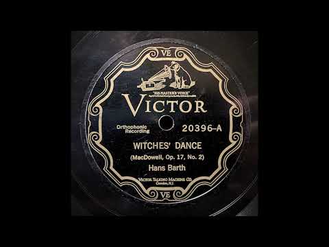 “Witches’ Dance” – Hans Barth (1926)