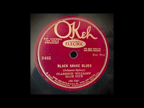 “Black Snake Blues” – Clarence Williams’ Blue Five (1927)