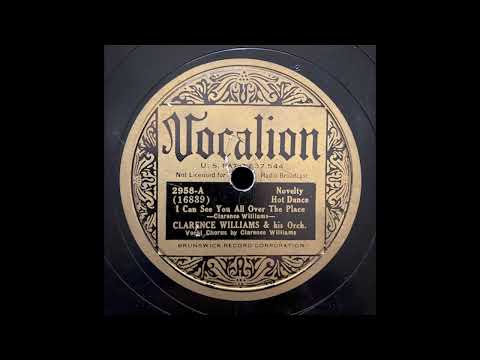 “I Can See You All Over The Place” – Clarence Williams (1935)