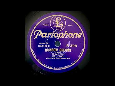 “Rainbow Dreams” – Eddie Lang (1928)