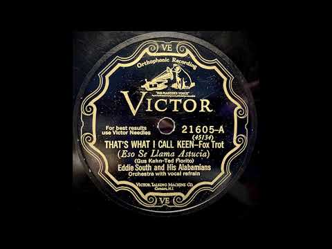 “That’s What I Call Keen” – Eddie South and his Alabamians (1928)