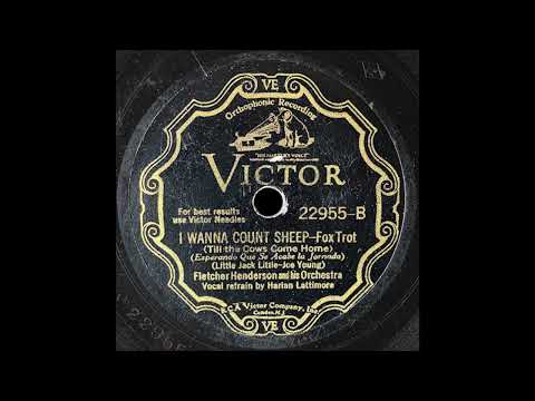 “I Wanna Count Sheep (Til The Cows Come Home)” – Fletcher Henderson and his Orchestra (1932)